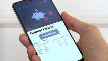 Souscrire à un capital risque, venture capital. Défiscalisation par placement à risque, investissement dans les jeunes entreprises innovantes. texte en français