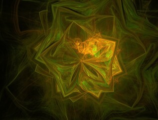 Imaginatory fractal abstract background Image
