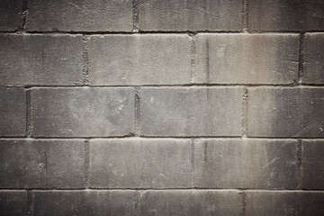 Textura muro de ladrillo gris