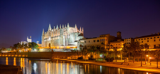 Fototapeta na wymiar Majorca cathedral