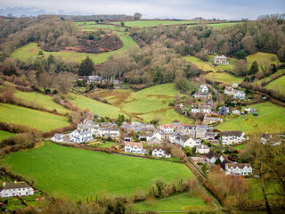 Branscombe in the valley © photo.eccles