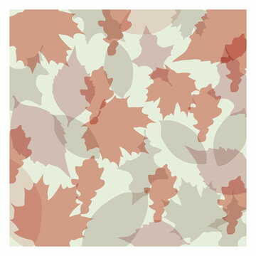 pattern with flowers and leaves for your backround illustration