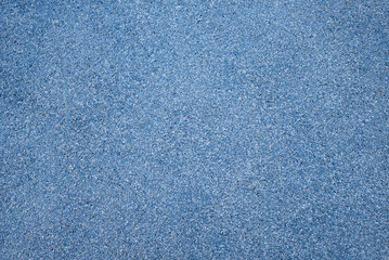 Blue rubber crumb surface as texture, background
