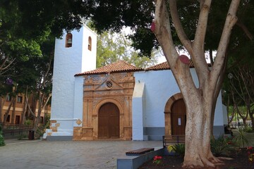 Fototapeta na wymiar Kościół Nuestra Señora de la Regla w Pájara
