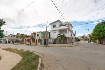 Fototapeta na wymiar Architecture in Cuba: Varadero