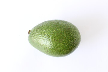 avocado isolated on white