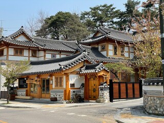 Korea Seoul Eunpyong Traditional style Hanok