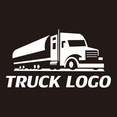 Truck logo vector design