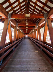 The old covered bridge