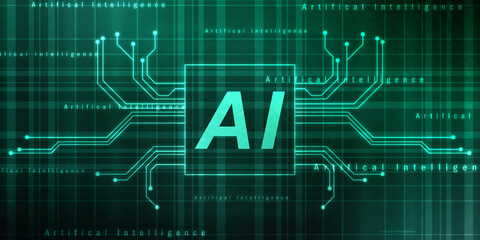 2d rendering Artificial Intelligence (AI) concept