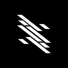 abstract letter s logo design