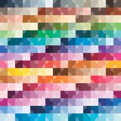 Colorful square retro pattern abstract background consistency in colors and gradation in the depth can be used to print on fabric or gift wrapper or backdrop for presentation vector illustration