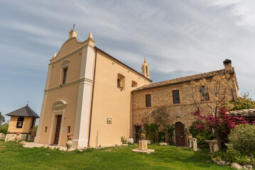 Montemisio, Ascoli Piceno. Sanctuary of the Madonna della Consolazione.