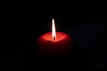 candle in the dark