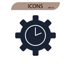 value icons  symbol vector elements for infographic web