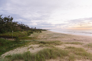 Morgenr&ouml;te am Strand
