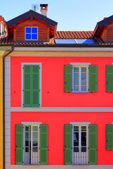 edificio colorato, colorful building 