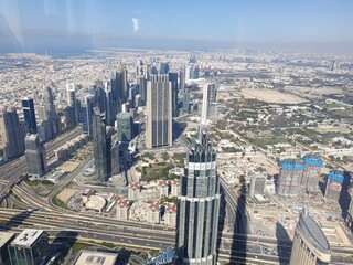 Naklejka na ściany i meble Skyline Dubai