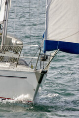 Fototapeta premium yacht in the sea
