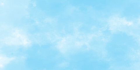 Abstract blue sky with clouds, Bright painted sky blue watercolor background, Light blue background with watercolor, Soft cloud in the sky background blue tone for wallpaper, graphics design.