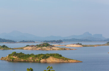 Lake on Sri Lanka