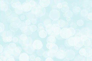 Blue abstract bokeh background soft focus