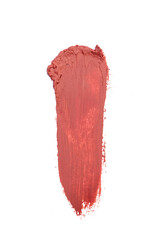 Lip stick pink red orande smudge background texture- Image