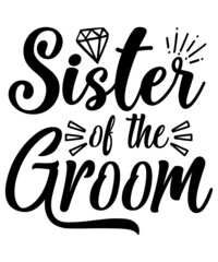 Wedding SVG Bundle, Mr and Mrs Svg, wedding svg files, Bridesmaid Svg, Bride Svg, Flower Girl Svg, groom svg