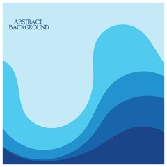 Abstract Water wave design background