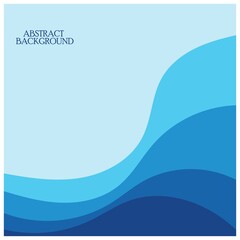 Abstract Water wave design background