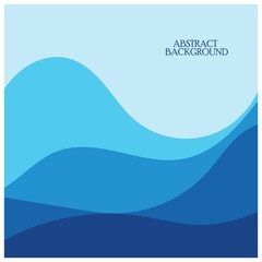 Abstract Water wave design background