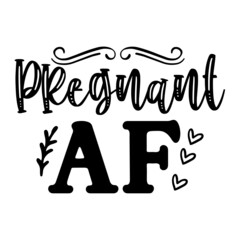 Pregnant af svg