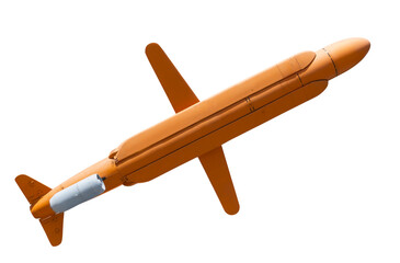 Cruise missile with jet engine