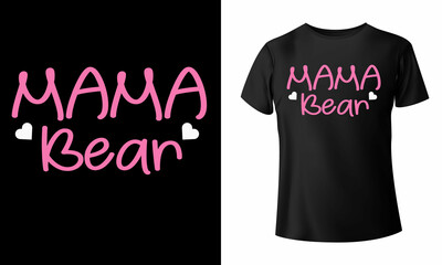 Happy Mothers Day t-shirt  and Mom T-shirt design, mom vector template Vector EPS File