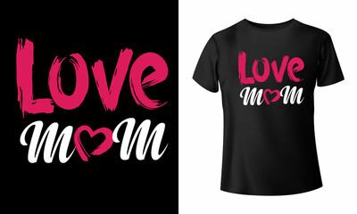 Happy Mothers Day t-shirt  and Mom T-shirt design, mom vector template Vector EPS File