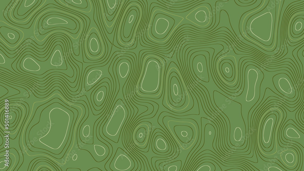 Poster vector abstract background. green world design. texture vegetation map. geolocation. scale grid. pat