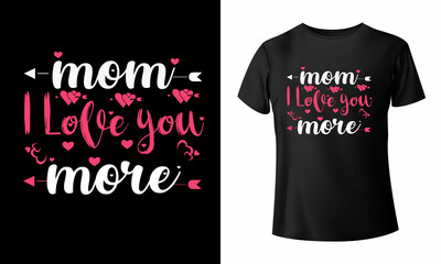 Happy Mothers Day t-shirt  and Mom T-shirt design, mom vector template Vector EPS File