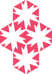 Módulo Hexagonal para Padrão Geométrico Contínuo 