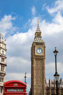The Big Ben, Palace of Westminster, London