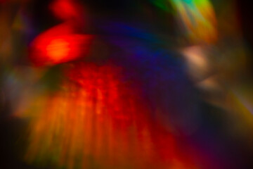 abstract colorful background with blurred lights