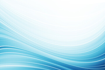Abstract blue background, beautiful lines and blur
