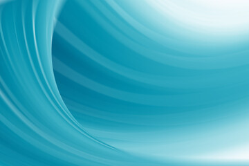 Abstract blue background, beautiful lines and blur