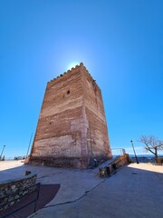 Torre medieval en Aledo, Murcia.