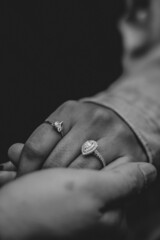 rings on hands