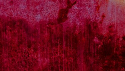 scary red wall background. creepy blood texture for background as well as scary background