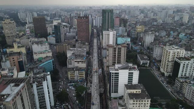 Dhaka City Aerial