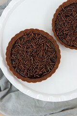 Chocolate tart