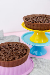 Chocolate tart