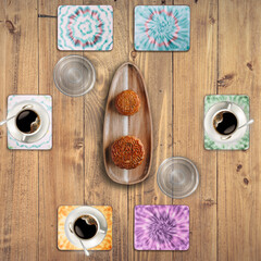 coffee and table mats