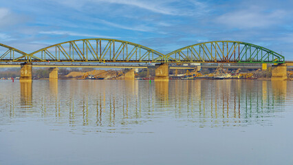 Two Bridges River Sava